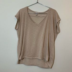 Splendid Sheer Oversized Knit Top